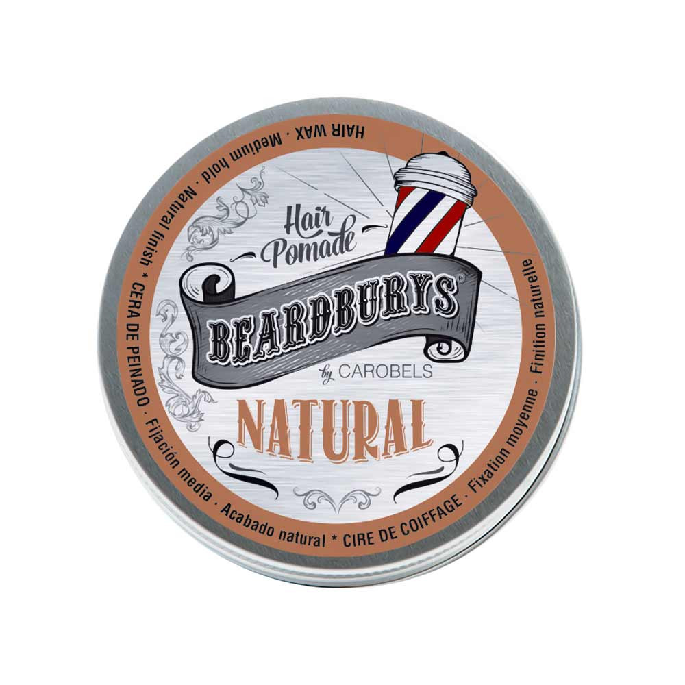 Помада NATURAL для волосся кремоподібна класична BEARDBURYS, 15 мл на beauty-prof.com Помада NATURAL для волосся кремоподібна класична BEARDBURYS, 15 мл