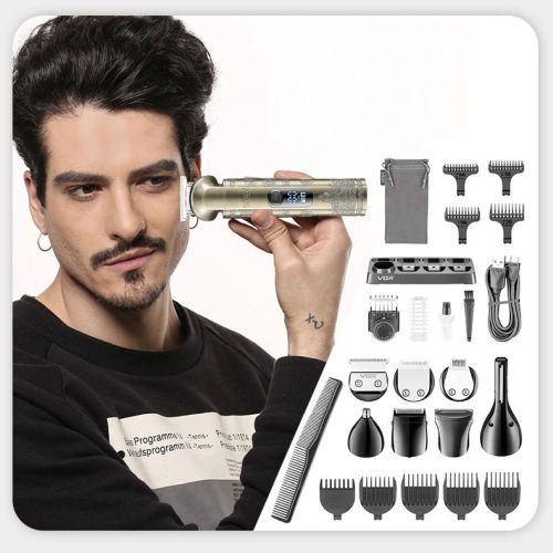 Набор для стрижки (17 насадок) 8 в 1 V-110 VGR на beauty-prof.com Фото 4 Набор для стрижки (17 насадок) 8 в 1 V-110 VGR Фото 4