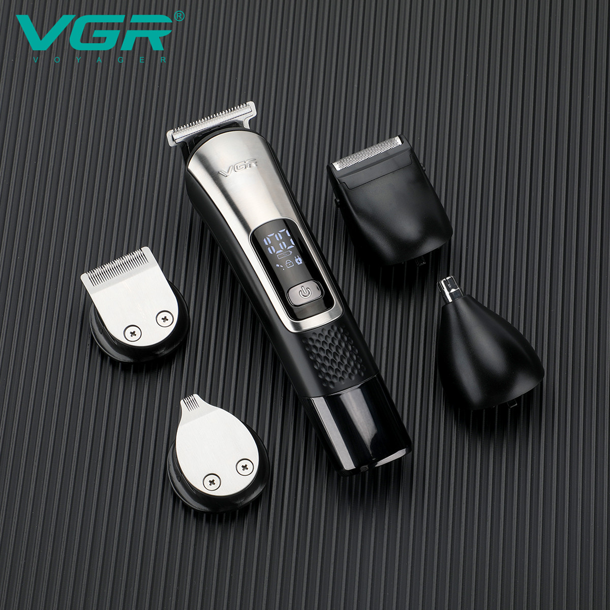 Набор для стрижки (9 насадок) 5 в 1 V-111 VGR на beauty-prof.com Фото 5 Набор для стрижки (9 насадок) 5 в 1 V-111 VGR Фото 5
