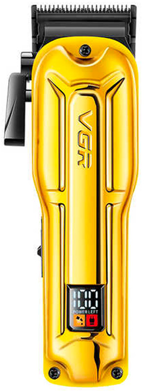 Машинка для стрижки аккумуляторная (4 насадки) Clipper V-138 GOLD VGR на beauty-prof.com Машинка для стрижки аккумуляторная (4 насадки) Clipper V-138 GOLD VGR
