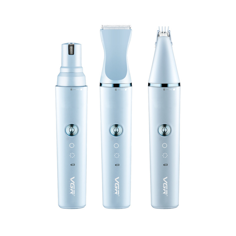 Машинка для стрижки тварин акумуляторна (3 насадки) 3 в 1 V-205 IPX7 VGR на beauty-prof.com Машинка для стрижки тварин акумуляторна (3 насадки) 3 в 1 V-205 IPX7 VGR