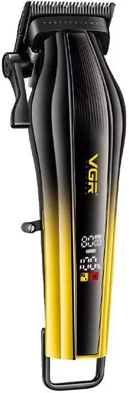 Машинка для стрижки акумуляторна (6 насадок) Clipper V-273 GOLD VGR  Фото 3 