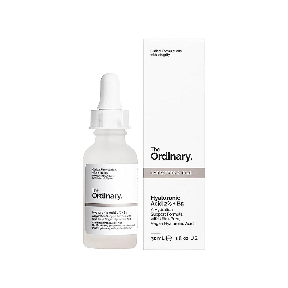 Сироватка з гіалуроновою кислотою 2% та вітаміном B5 Hyaluronic Acid 2% + B5 The Ordinary, 30 мл на beauty-prof.com Фото 2 Сироватка з гіалуроновою кислотою 2% та вітаміном B5 Hyaluronic Acid 2% + B5 The Ordinary, 30 мл Фото 2