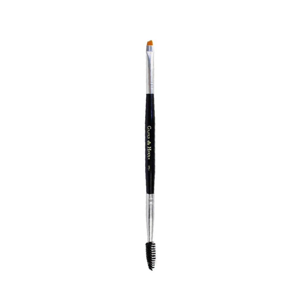 Кисть скошенная 2 в 1 с щёточкой BROW EXPERT №5+ GRAND HENNA на beauty-prof.com Кисть скошенная 2 в 1 с щёточкой BROW EXPERT №5+ GRAND HENNA