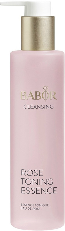 Тонік-есенція з рожевою водою для всіх типів шкіри Cleansing Rose Toning Essence Babor, 200 мл