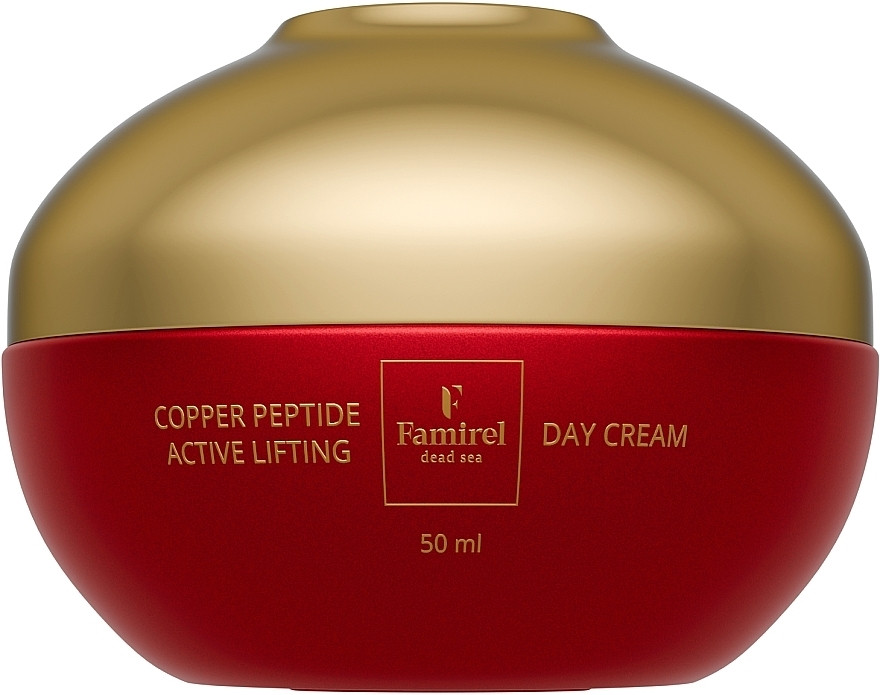 Ліфтинг-крем для обличчя денний із пептидами міді Copper Peptide Famirel, 50 мл
