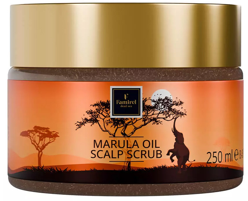 Скраб для шкіри голови Marula Oil Famirel, 250 мл