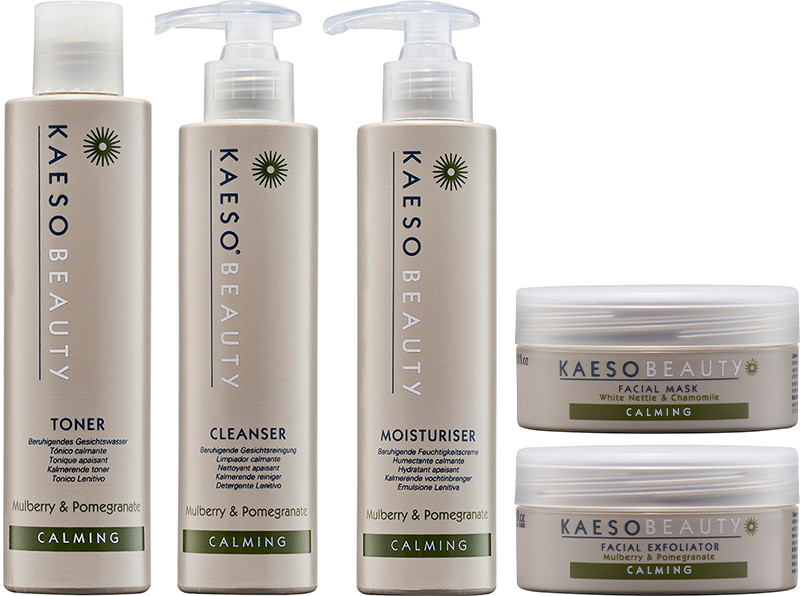 Набір подарунковий для чутливої шкіри Calming Kaeso, (195мл/95мл/95мл/195мл/195мл) на beauty-prof.com Фото 2 Набір подарунковий для чутливої шкіри Calming Kaeso, (195мл/95мл/95мл/195мл/195мл) Фото 2