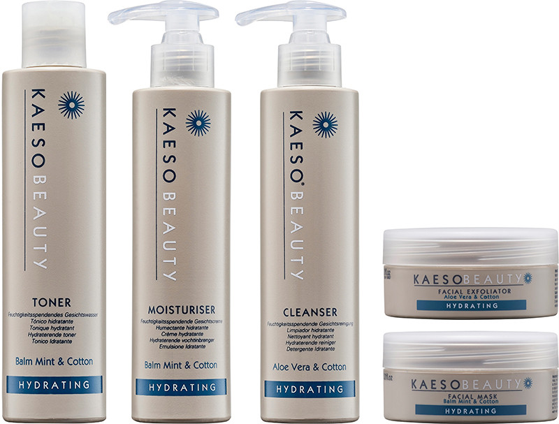 Набір подарунковий для нормальної та сухої шкіри Hydrating Kaeso, (195мл/95мл/95мл/195мл/195мл)  Фото 2 