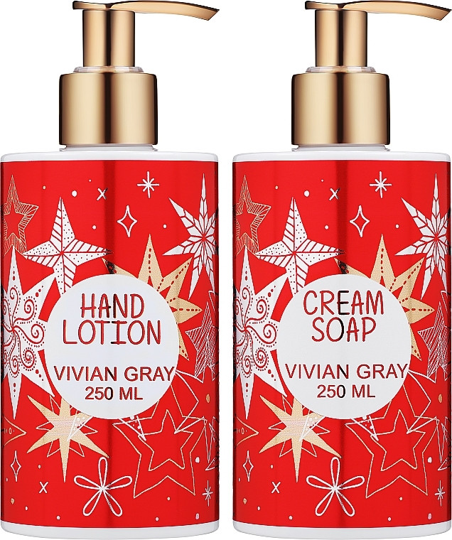 Набір Мило рідке і Лосьйон для рук Orangenblute Glittering Chrstmas Vivian Gray, 2х250 мл