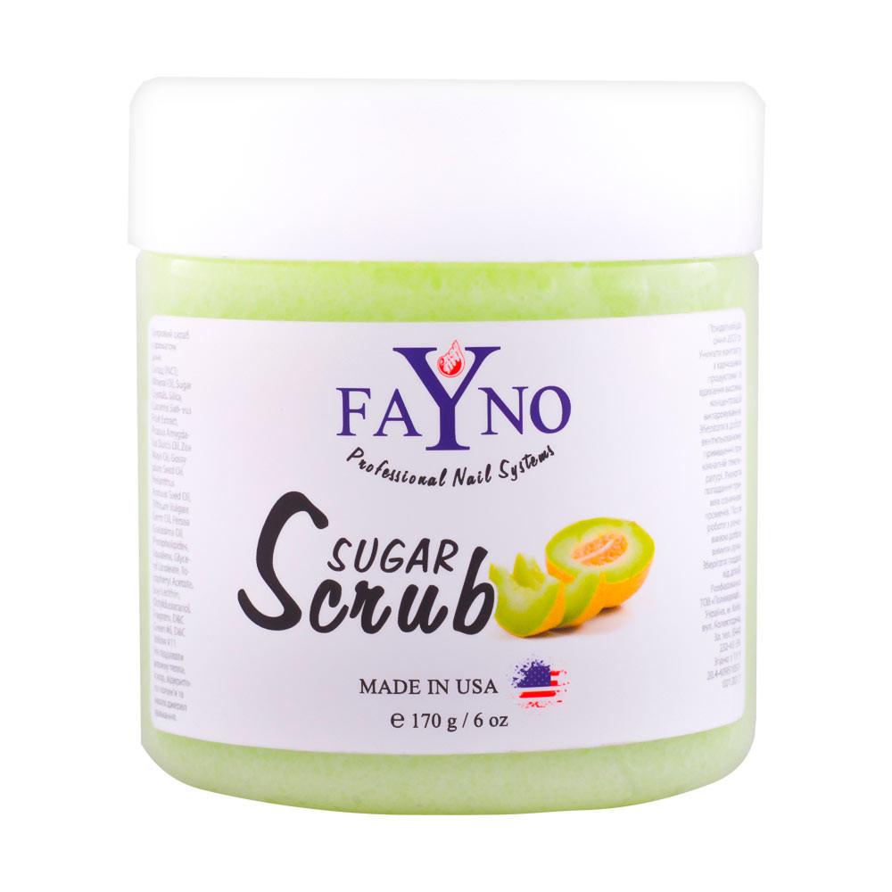 Цукровий скраб Диня Fayno, 170 гр