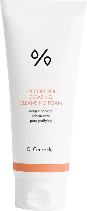 Себорегулююча очищаюча пінка “5-альфа контроль” Dr. Ceuracle 5α CONTROL CLEARING CLEANSING FOAM, 200 мл
