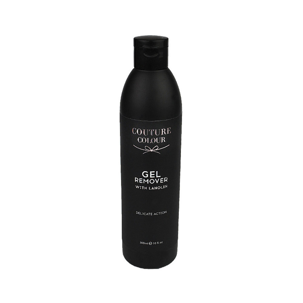 Засіб для видалення гелю і гель-лаку Gel Remover with Lanolin COUTURE Colour 300 мл