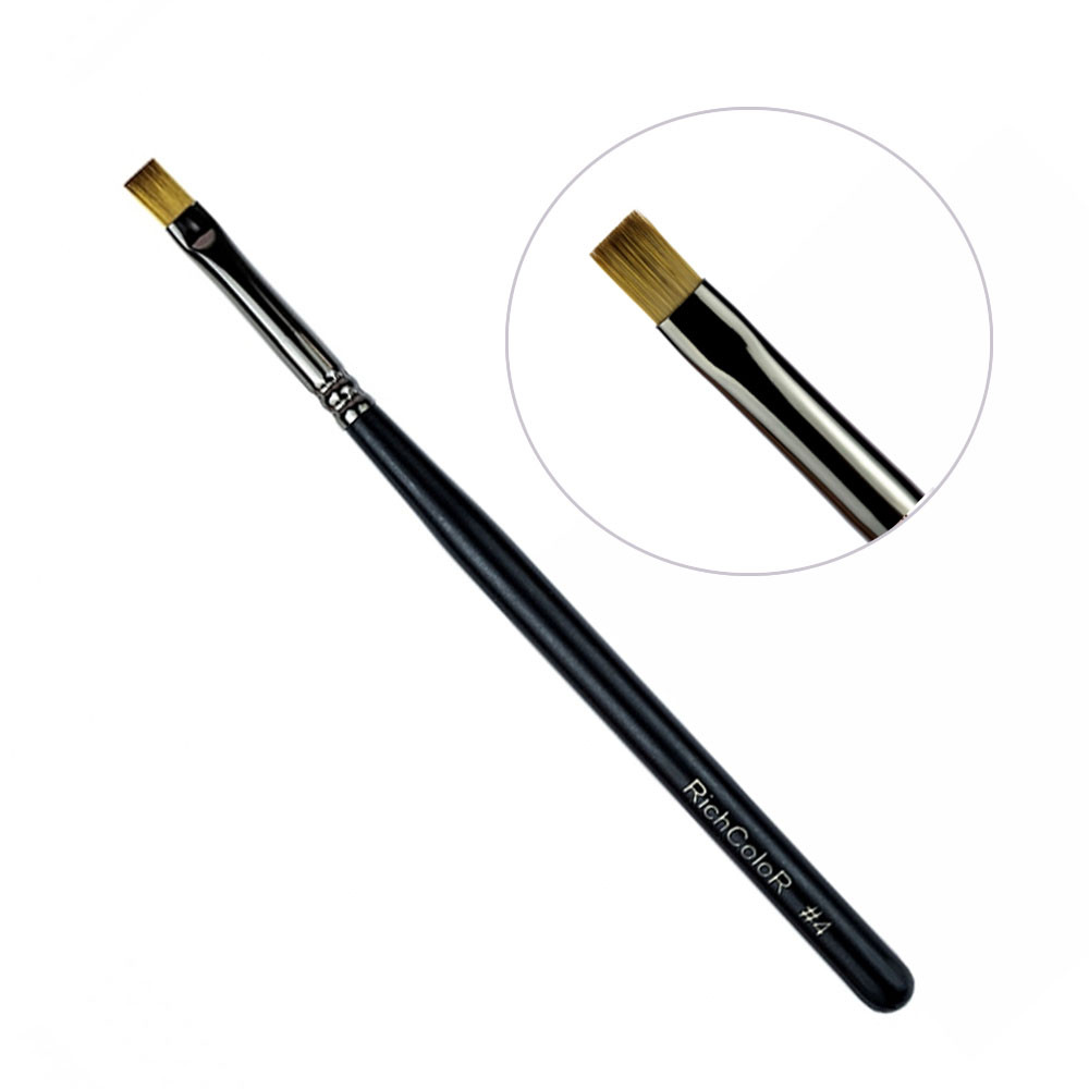 Кисть для геля №4 Richcolor 