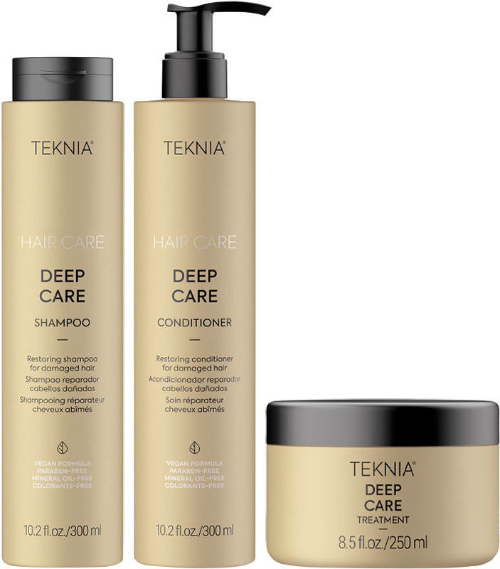Набор для поврежденных волос Teknia Deep Care Lakme на beauty-prof.com Набор для поврежденных волос Teknia Deep Care Lakme