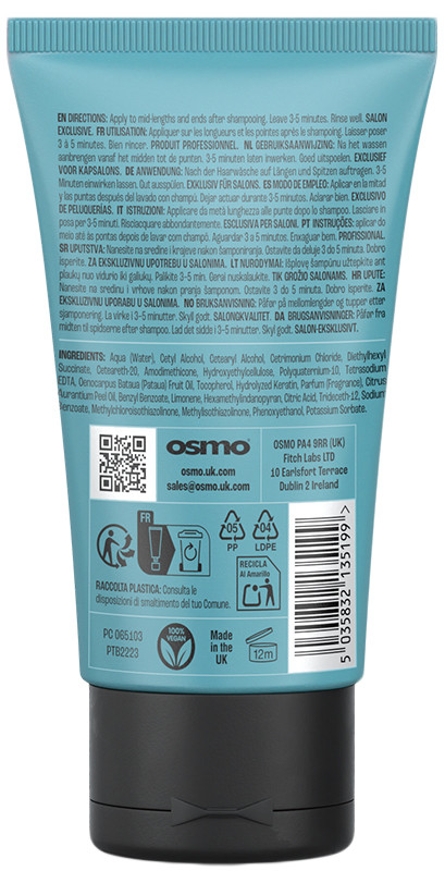 Кондиціонер для інтенсивного зволоження волосся Deep Moisture NEW Osmo, 75 мл на beauty-prof.com Фото 2 Кондиціонер для інтенсивного зволоження волосся Deep Moisture NEW Osmo, 75 мл Фото 2