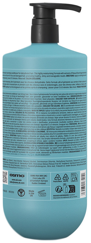 Кондиціонер для інтенсивного зволоження волосся Deep Moisture NEW Osmo, 1000 мл на beauty-prof.com Фото 2 Кондиціонер для інтенсивного зволоження волосся Deep Moisture NEW Osmo, 1000 мл Фото 2
