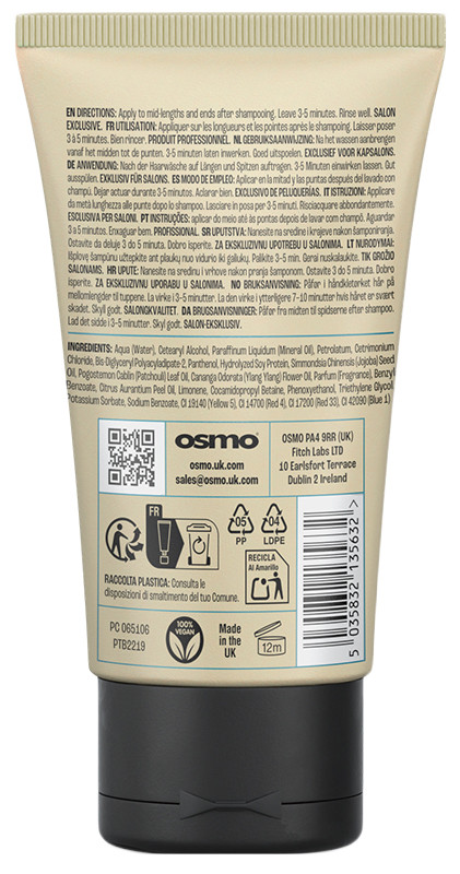 Маска для интенсивного увлажнения волос Deep Moisture NEW Osmo, 75 мл  Фото 2 