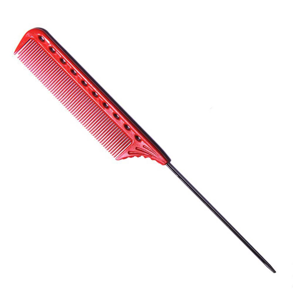 Гребінець із металевим хвостиком YS-102 Red Y.S.Park