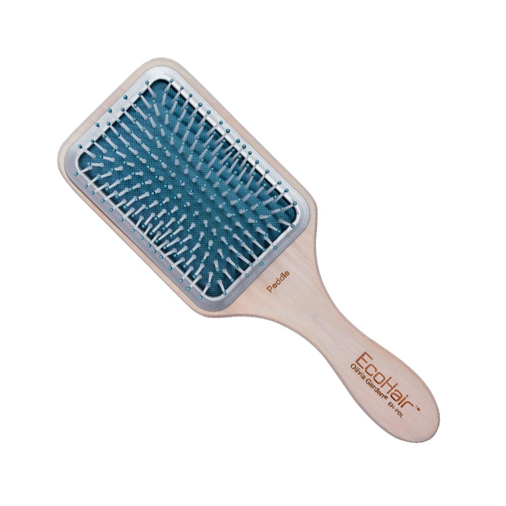 Щітка EcoHair Paddle бамбукова Olivia Garden