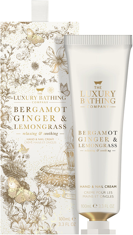 Крем для рук и нігтів Bergamot, Ginger, Lemongrass The luxury bathing, 100 мл