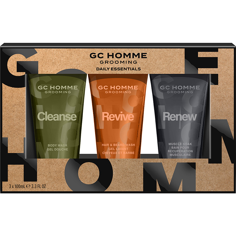 Набір для тіла та волосся чоловічий Daily Essentials GCH The luxury bathing, (100мл/100мл/100мл)