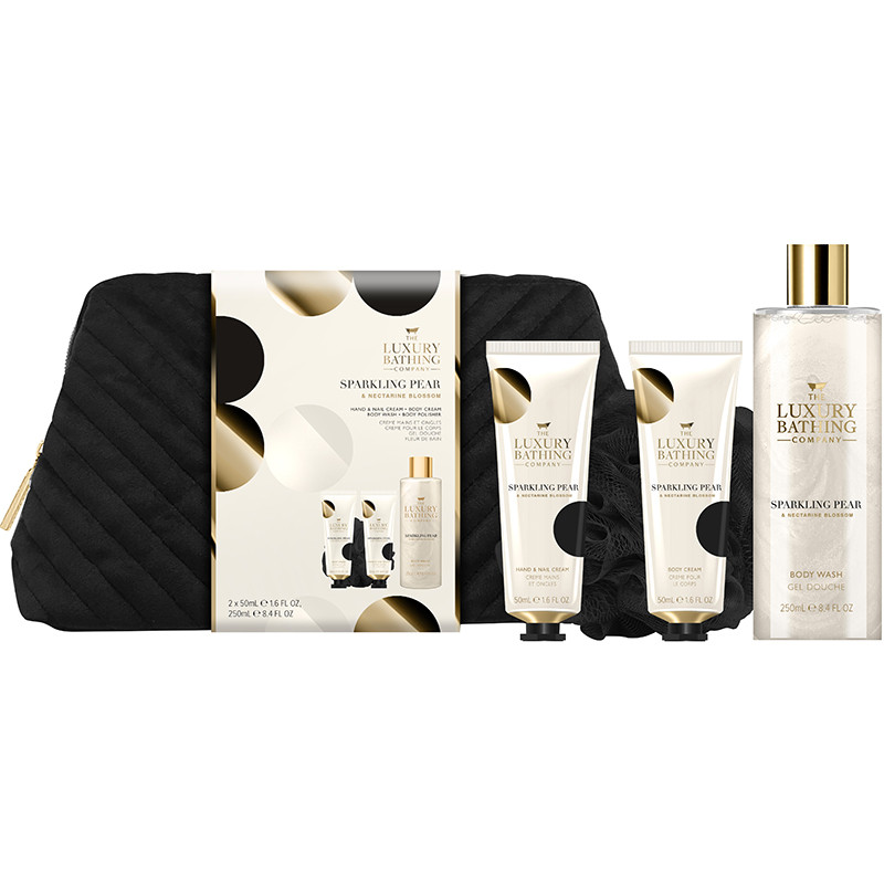 Набір для рук і тіла Glamour SPN The luxury bathing, (50мл/50мл/250мл)