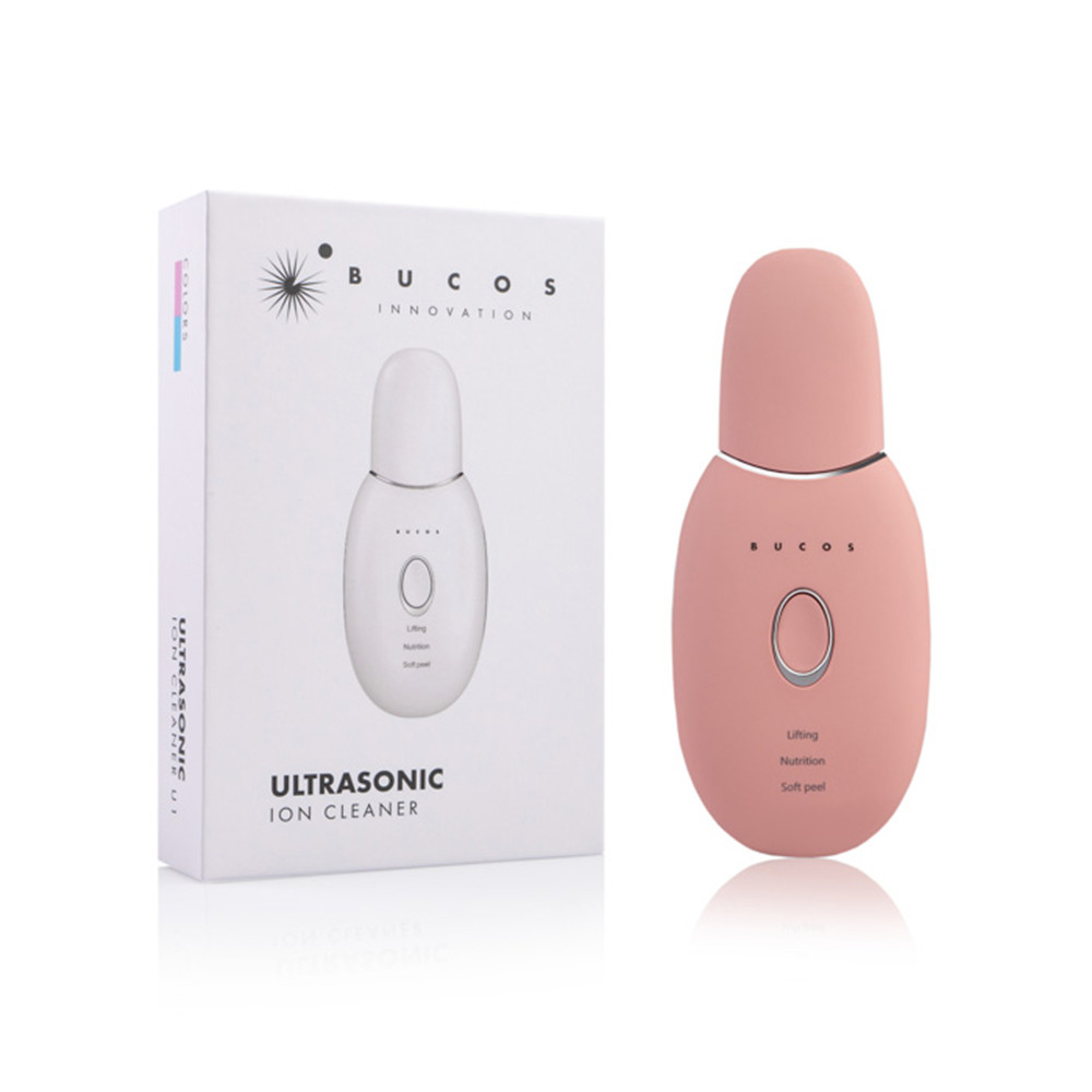 Ультразвуковой ионный очиститель кожи Ultrasonic Ion Cleaner U1 Bucos (Персиковый) на beauty-prof.com Фото 3 Ультразвуковой ионный очиститель кожи Ultrasonic Ion Cleaner U1 Bucos (Персиковый) Фото 3