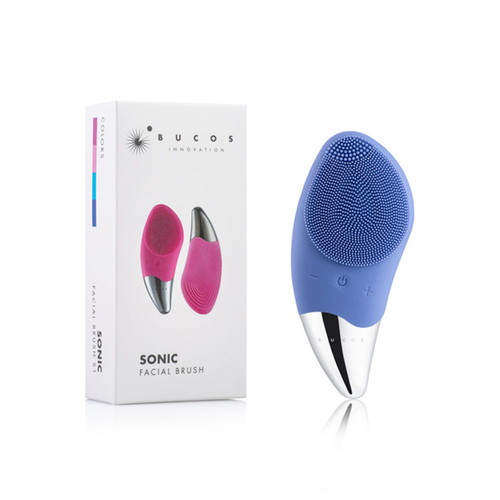 Очищаюча щітка для обличчя Sonic Facial Brush S1 (Волошкова) Bucos  Фото 2 