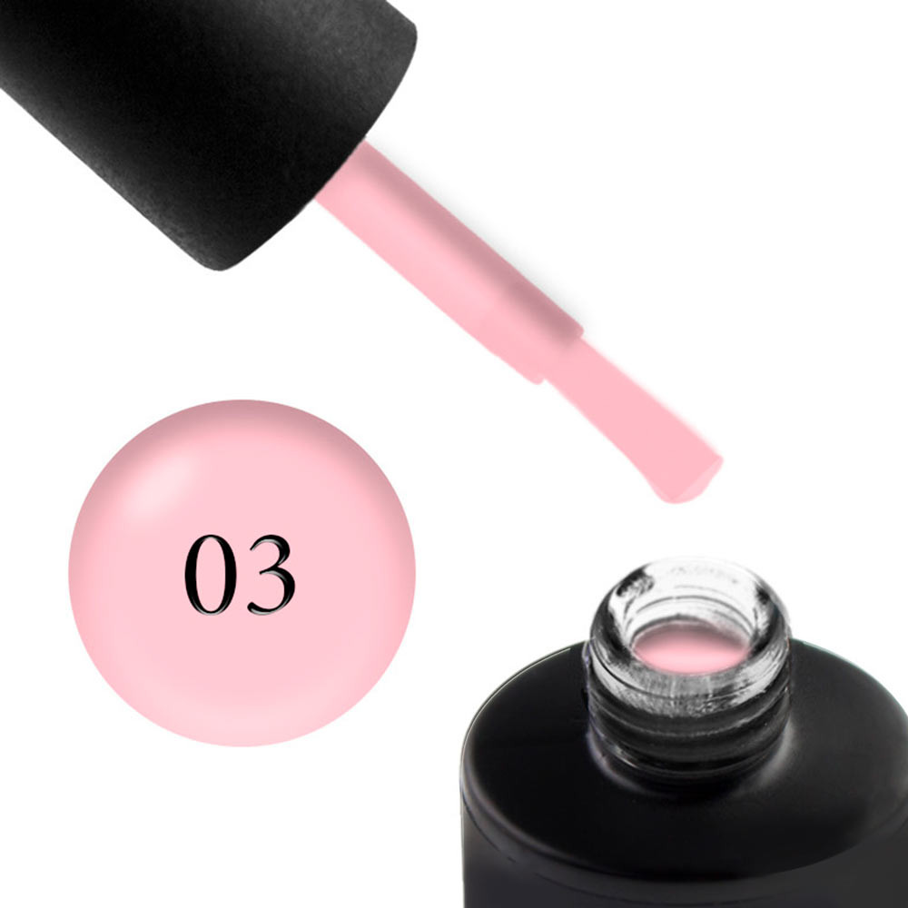 База для гель-лаку Rubber Comouflage №3 Base Coat Couture Colour, 9 мл