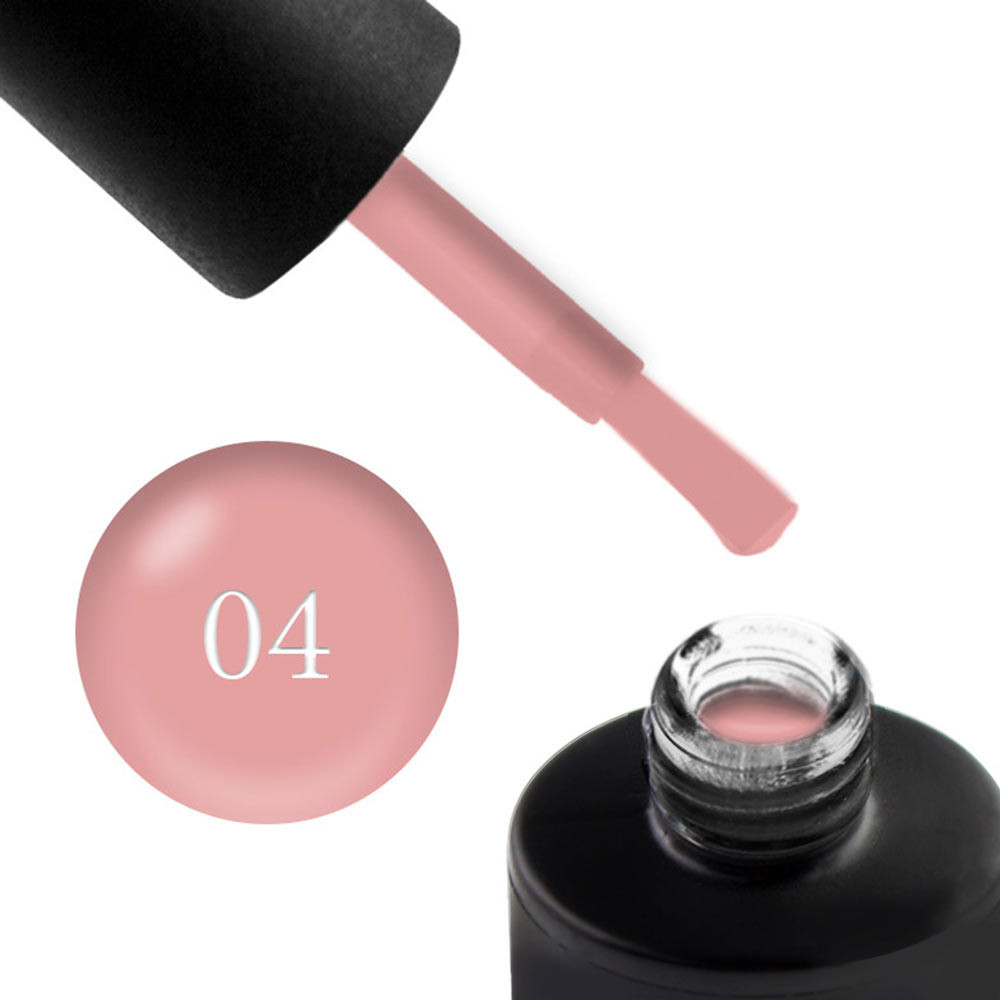 База для гель-лаку Rubber Comouflage №4 Base Coat Couture Colour, 9 мл