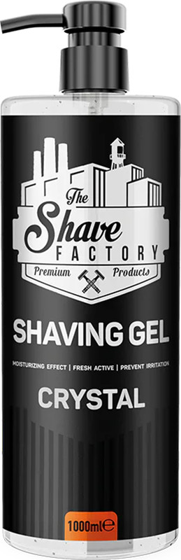 Гель для гоління Crystal Shaving Gel The Shave Factory, 1000 мл