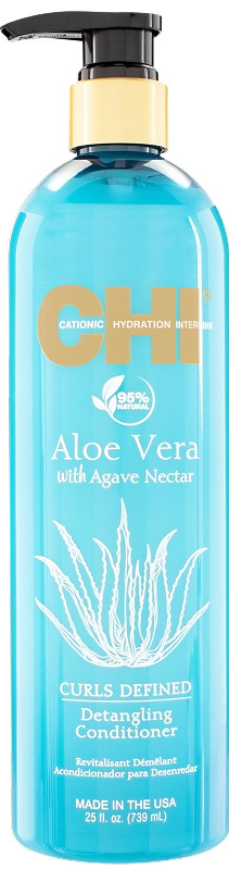 Кондиционер для вьющихся волос с алоэ вера Aloe Vera CHI, 739 мл