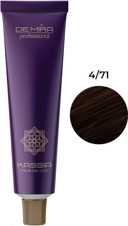 Краска для волос 4/71 DEMIRA Professional KASSIA 90 мл