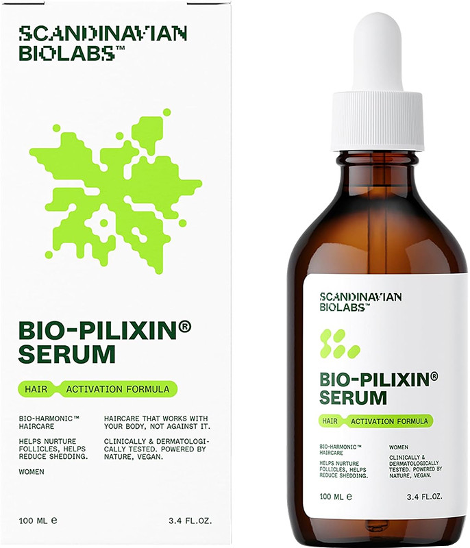 Сироватка для активації росту волосся Bio-Pilixin Hair Activation Scandinavian Biolabs, 100 мл на beauty-prof.com Фото 2 Сироватка для активації росту волосся Bio-Pilixin Hair Activation Scandinavian Biolabs, 100 мл Фото 2