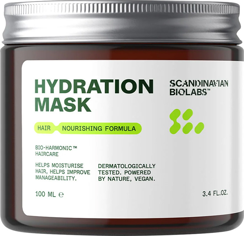 Маска для зволоження волосся Hair Hydration Mask Scandinavian Biolabs, 100 мл на beauty-prof.com Маска для зволоження волосся Hair Hydration Mask Scandinavian Biolabs, 100 мл