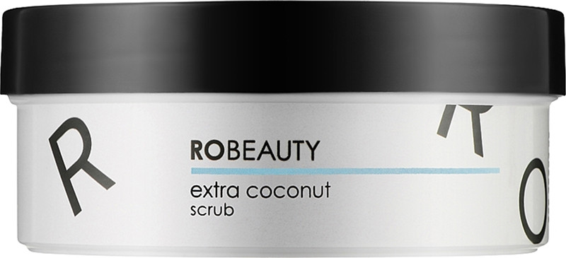 Скраб для обертывания увлажняющий натуральный кокосовый RoBeauty, 250 мл