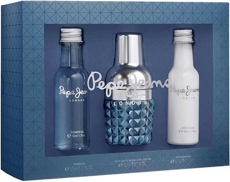 Набор Pepe Jeans For Him (туалетная вода для мужчин 30 мл + гель для душа 50 мл + средство после бритья 50 мл) на beauty-prof.com Набор Pepe Jeans For Him (туалетная вода для мужчин 30 мл + гель для душа 50 мл + средство после бритья 50 мл)