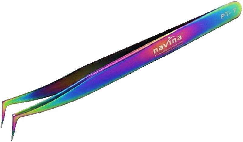 Пінцет для нарощення вій Navina PT-7 П21626 YRE