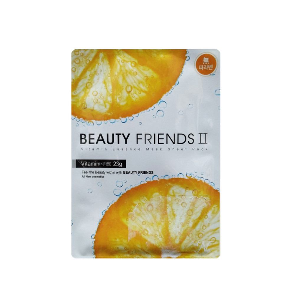 Маска тканевая для лица с витамином Beauty Friends