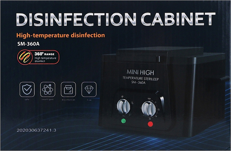Сухожаровой шкаф SM-360A BLACK  Фото 2 