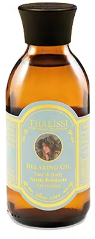 Олія для обличчя та тіла релаксуюча аюрведична Relaxing oil Thalissi, 150 мл
