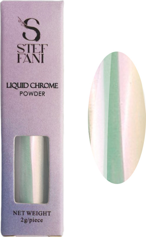 Втирка рідка Liquid chrome 03 Steffani, 2г