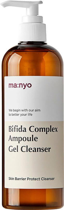 Гель для вмивання з біфідо- та лактобактеріями Manyo Bifida Complex Ampoule Gel Cleanser, 400 мл