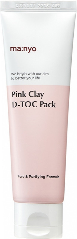 Маска глиняная для глубокого очищения пор Manyo Pink Clay D-TOC Mask, 75 мл