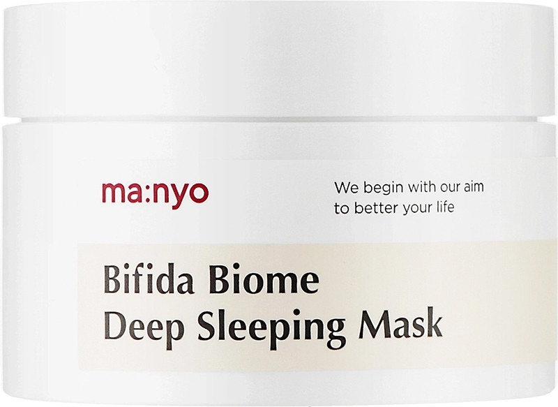 Маска ночная восстанавливающая с пробиотиками Manyo Bifida Biome Deep Sleeping Mask, 100 мл на beauty-prof.com Маска ночная восстанавливающая с пробиотиками Manyo Bifida Biome Deep Sleeping Mask, 100 мл