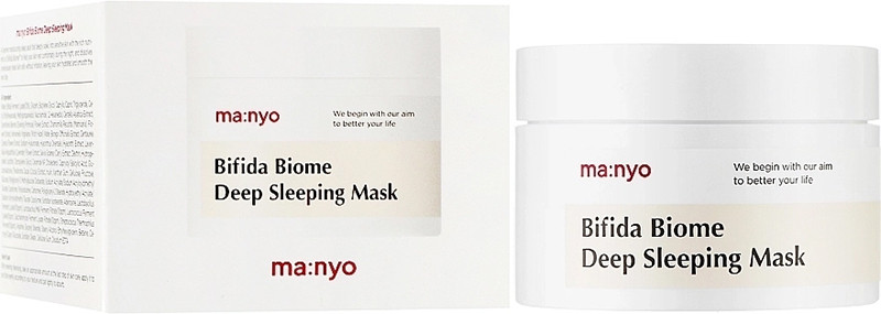 Маска ночная восстанавливающая с пробиотиками Manyo Bifida Biome Deep Sleeping Mask, 100 мл на beauty-prof.com Фото 2 Маска ночная восстанавливающая с пробиотиками Manyo Bifida Biome Deep Sleeping Mask, 100 мл Фото 2