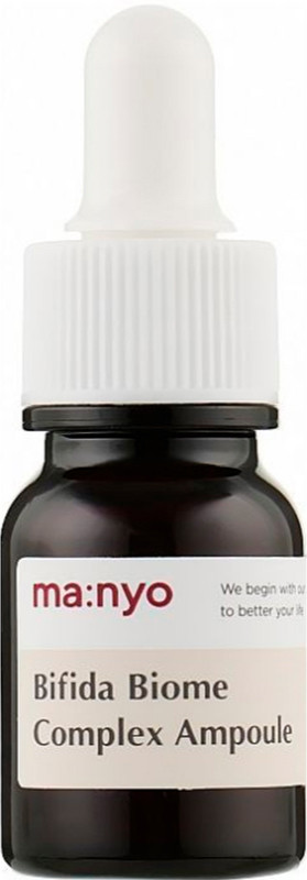 Миниатюра сыворотки омолаживающей с лизатами бифидобактерий Manyo Bifida Biome Complex Ampoule, 12мл 