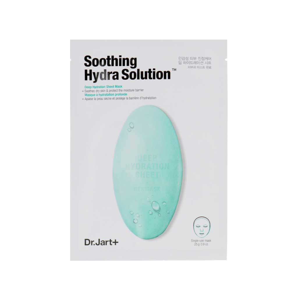 Маска для обличчя заспокійлива Soothing Hydra Solution Dr. Jart+, 25 гр на beauty-prof.com Маска для обличчя заспокійлива Soothing Hydra Solution Dr. Jart+, 25 гр
