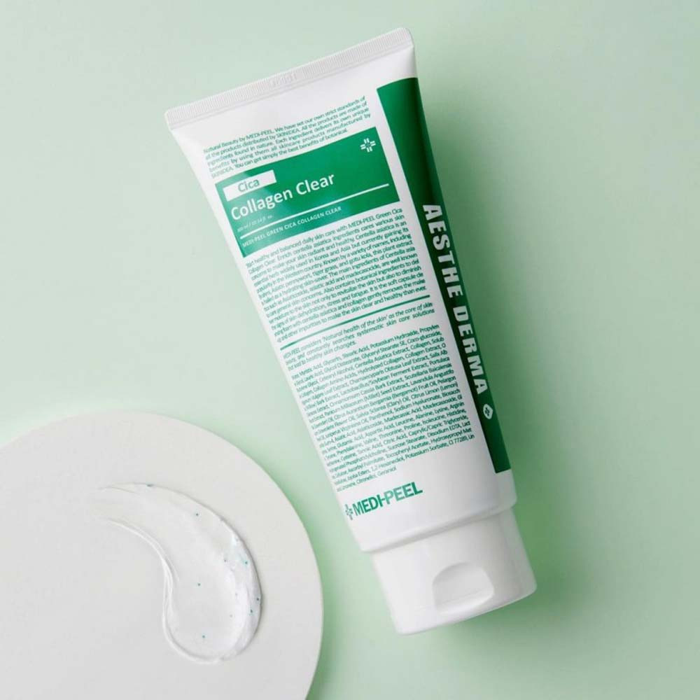 Очищающая пенка для чувствительной кожи Green Circa Collagen Clear Medi Peel, 28 мл  Фото 4 